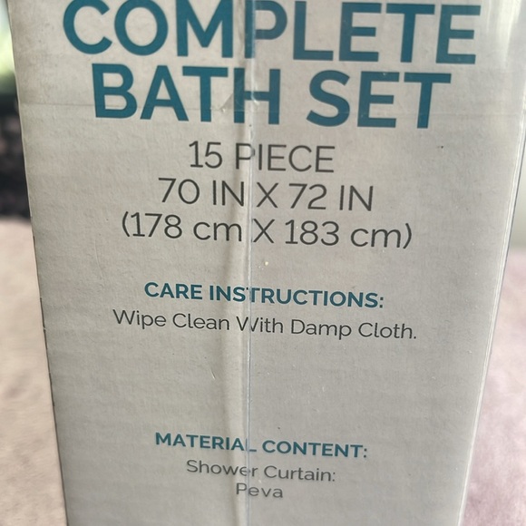 NEW 15 Piece Complete Bath Set - Picture 8 of 9